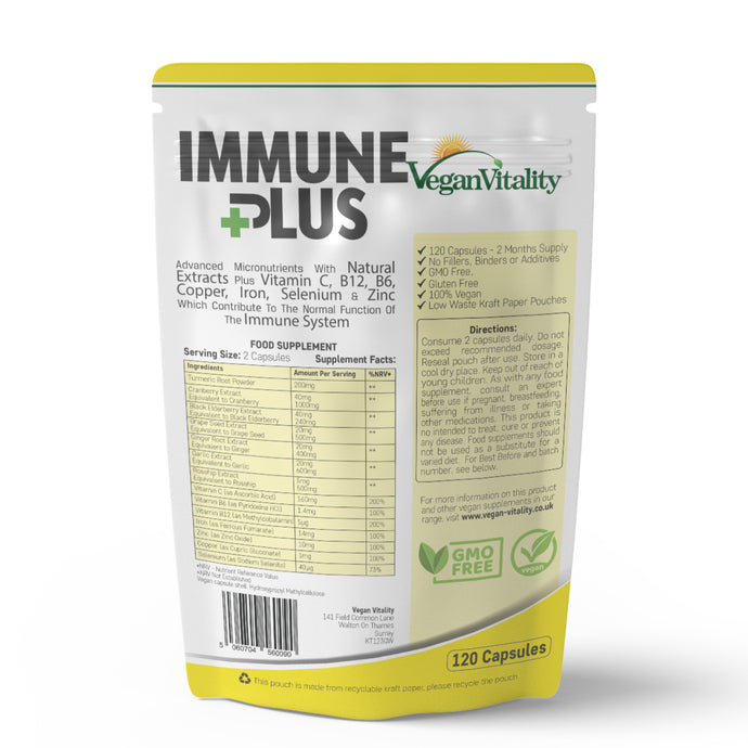 Immune Plus - Vitamins For Immune System