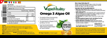 Load image into Gallery viewer, Information about our Omega 3 Algae Oil